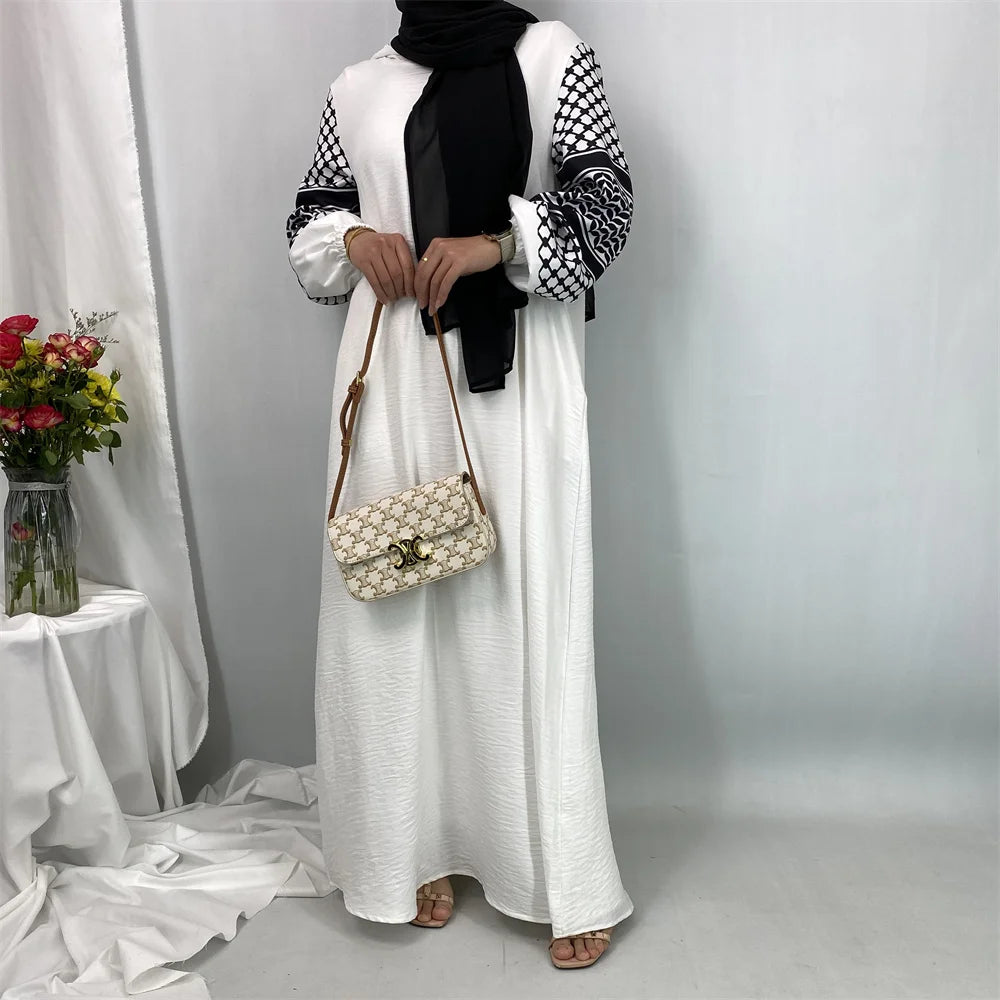 Ramadan Hooded Abaya Dress For Women – Modest Turkey Kaftan Islamic Hijab Robe Dubai Style