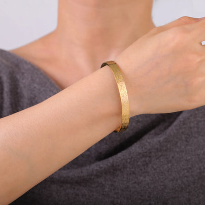 Ayatul Kursi Stainless Steel Cuff Bracelet – Allah Quran Islamic Muslim Jewelry Gift