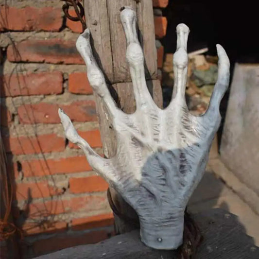 Realistic Life-Size Halloween Skeleton Hand – Spooky Haunted House Decor, Zombie Prop