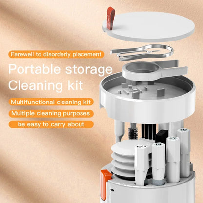 20-in-1 Multi-Functional Cleaning Tool Set for Cameras, Laptops, Phones, Keyboards, and Earphones