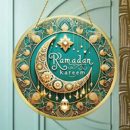 Ramadan Hanging Ornaments – Eid Mubarak Home Decor 2025