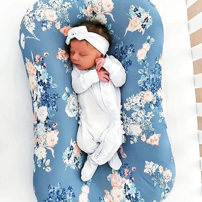 Portable Detachable Baby Crib – Machine-Washable, Biomimetic Design with Newborn Blanket
