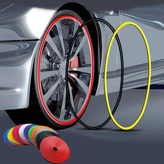 Universal Car Rim Protector Strip – 8m Wheel Edge Protection Sticker