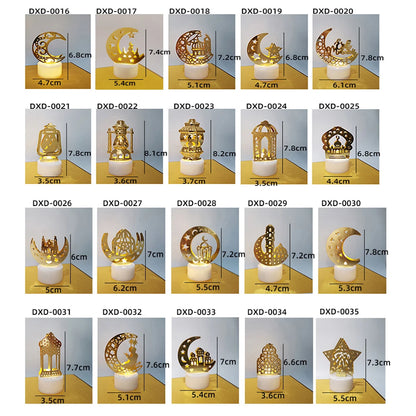 Eid Mubarak LED Candle Light – Ramadan Kareem Home Decoration