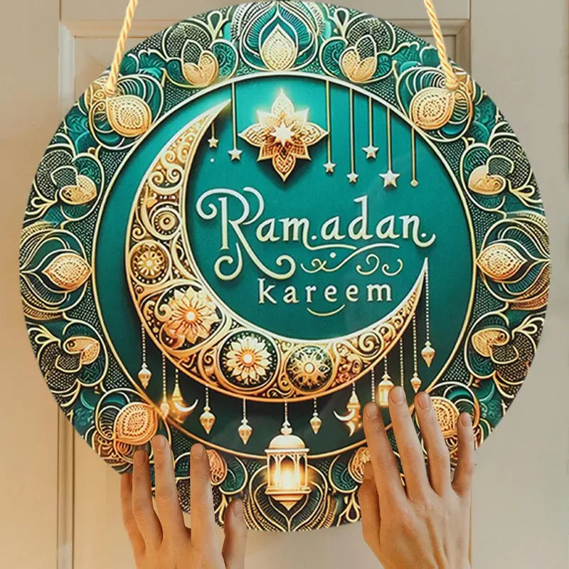 Ramadan Hanging Ornaments – Eid Mubarak Home Decor 2025