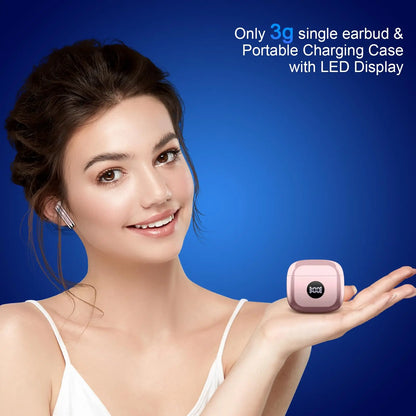 Bluetooth 5.3 Wireless Earbuds with Noise Cancelling Mic & 40H Playback