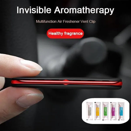 Car Air Vent Solid Perfume Freshener – Clip-On Diffuser For Air Conditioner Outlet – Auto Interior Aroma Scent Accessory