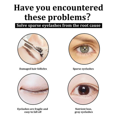 7-Day Eyelash Growth Serum – Natural Thicker, Fuller Lashes & Brows Enhancer, 10ml