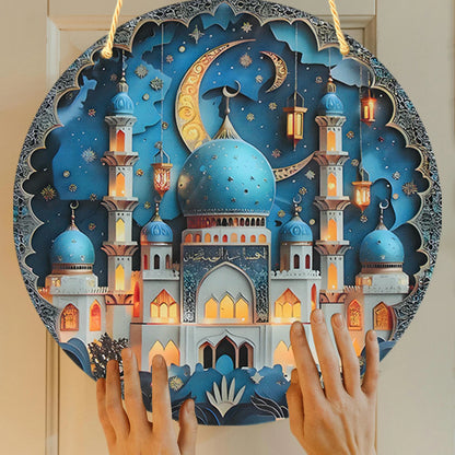 Ramadan Hanging Ornaments – Eid Mubarak Home Decor 2025