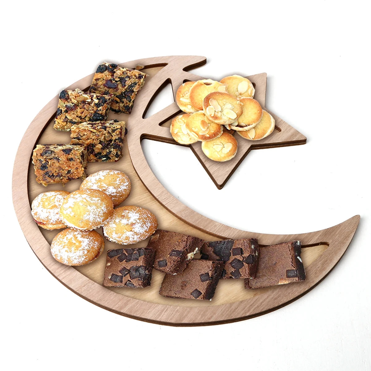 Wooden Pendant Eid Mubarak 2024 – Ramadan & Eid Decoration for Home