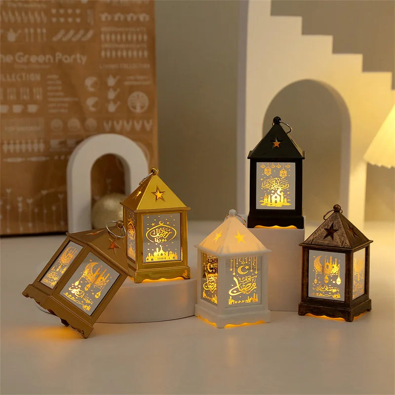 2024 LED Ramadan Lantern Light – Eid Mubarak Decoration for Home & Party