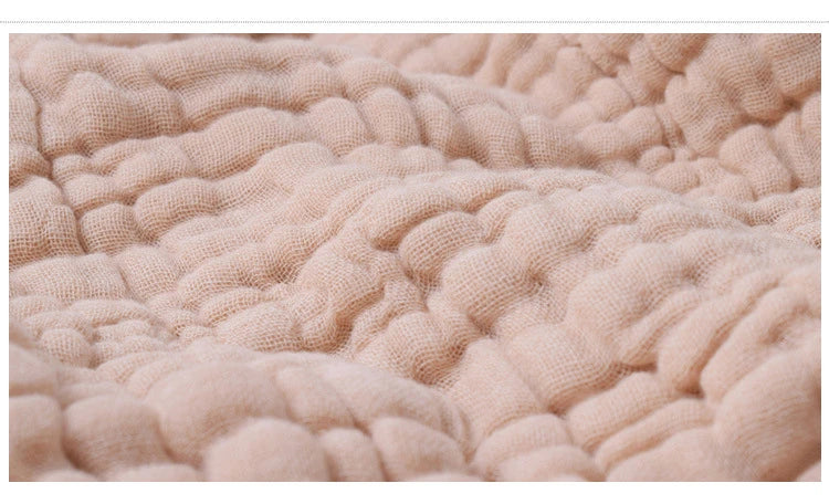 Organic Cotton Baby Muslin Blanket – Soft 6-Layer Swaddle & Receiving Blanket