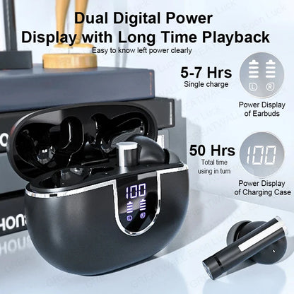 Bluetooth Earbuds with Noise Reduction & HD Sound