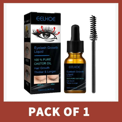 7-Day Eyelash Growth Serum – Natural Thicker, Fuller Lashes & Brows Enhancer, 10ml