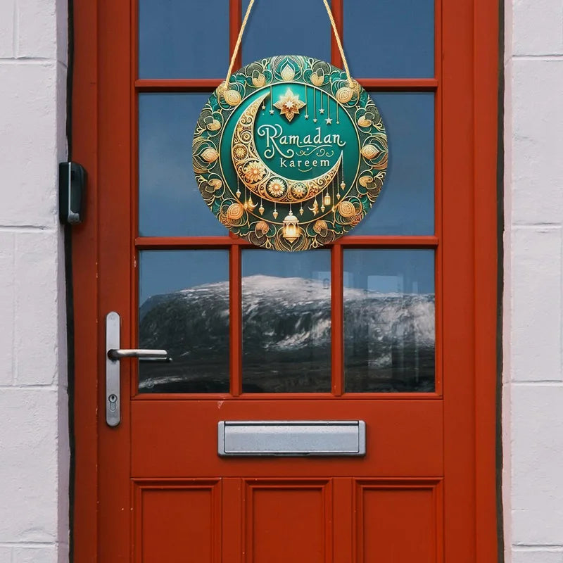 Ramadan Hanging Ornaments – Eid Mubarak Home Decor 2025