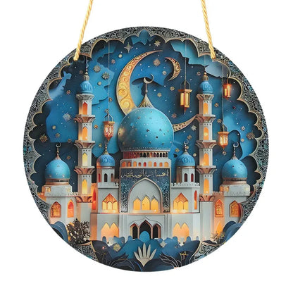 Ramadan Hanging Ornaments – Eid Mubarak Home Decor 2025