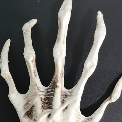 Realistic Life-Size Halloween Skeleton Hand – Spooky Haunted House Decor, Zombie Prop