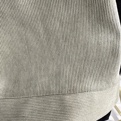 Warm Arabic Corduroy Abaya Dress For Women – Modest Winter Islamic Clothing, Ramadan & Eid Dubai Style Robe