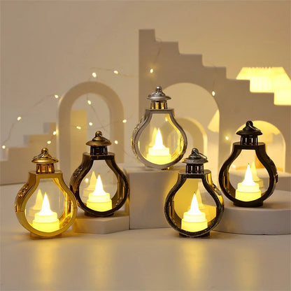2024 LED Ramadan Lantern Light – Eid Mubarak Decoration for Home & Party
