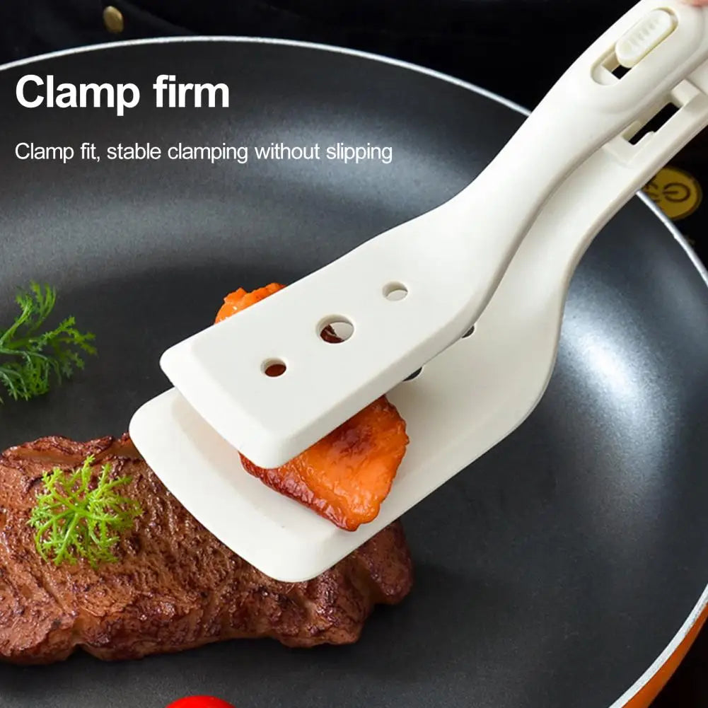 Versatile 2-in-1 Non-Stick Silicone Spatula with Ergonomic Handle for Outdoor Cooking