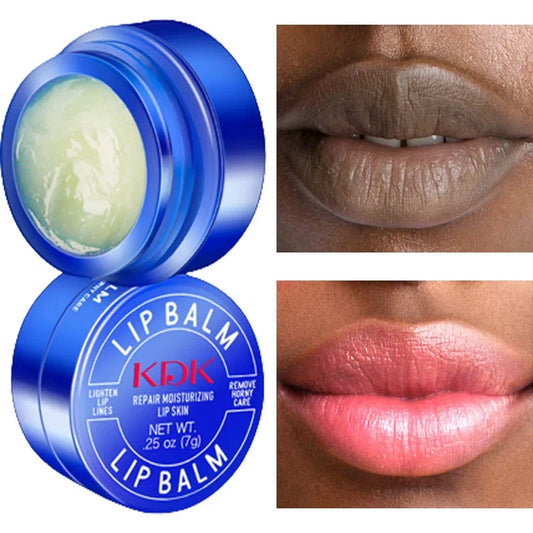 Dark Lip Balm Lightening & Exfoliating Lip Treatment - Collagen Hydrating Lip Mask for Moisturizing & Smooth Lips