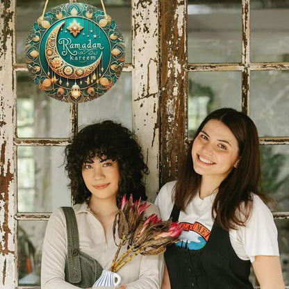 Ramadan Hanging Ornaments – Eid Mubarak Home Decor 2025