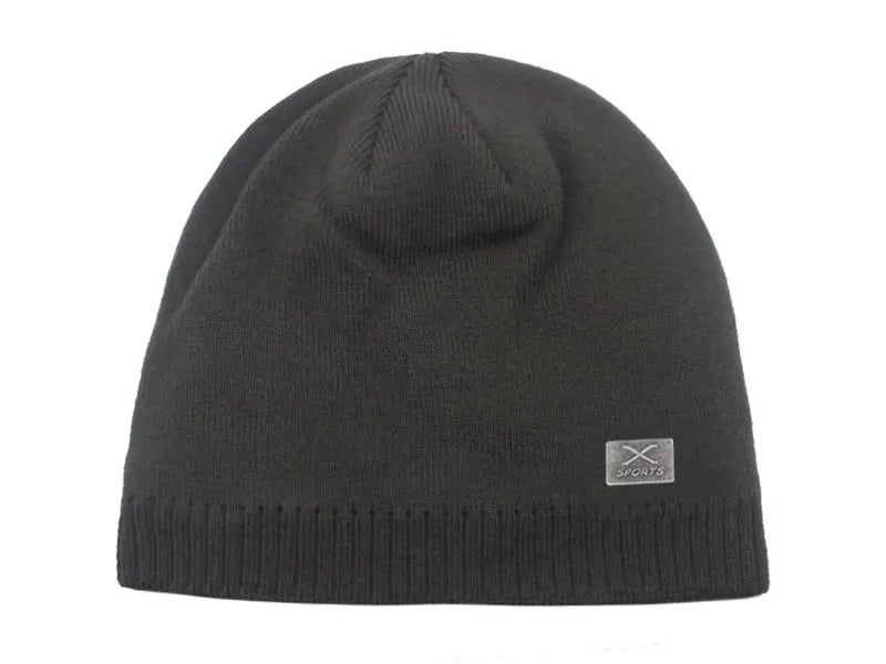 Unisex Winter Knitted Beanie Hat - Warm Skullies for Men & Women