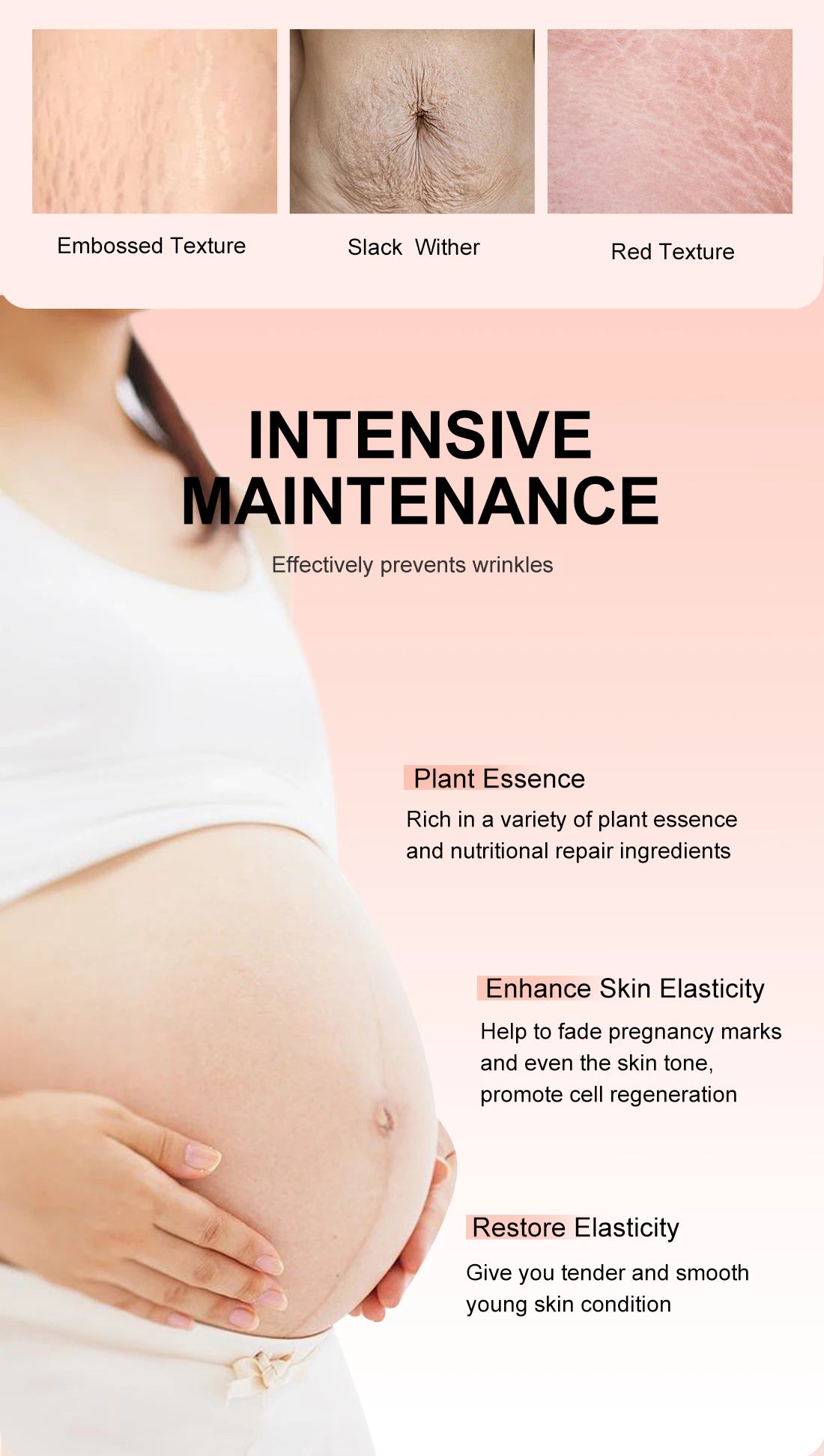 Stretch Marks Desalinate Essential Oil – Skin Care Cream for Maternity and Stretch Mark Treatment (20ml)