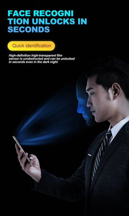 2 Pcs Ceramic Screen Protector for iPhone 16/15/14/13/12 Pro Max - Flexible & High-Clear