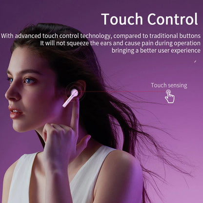 Wireless Bluetooth Earbuds – Noise-Canceling, Waterproof, In-Ear Sports Headphones