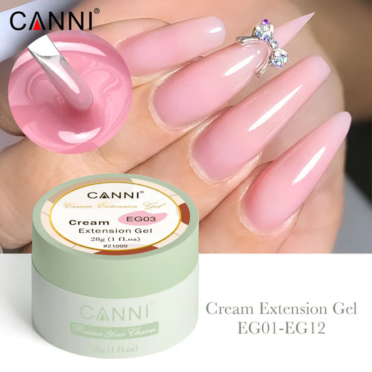 Venalisa CANNI Jelly Builder Gel – 50ml Self-Leveling UV LED Nail Extension Gel