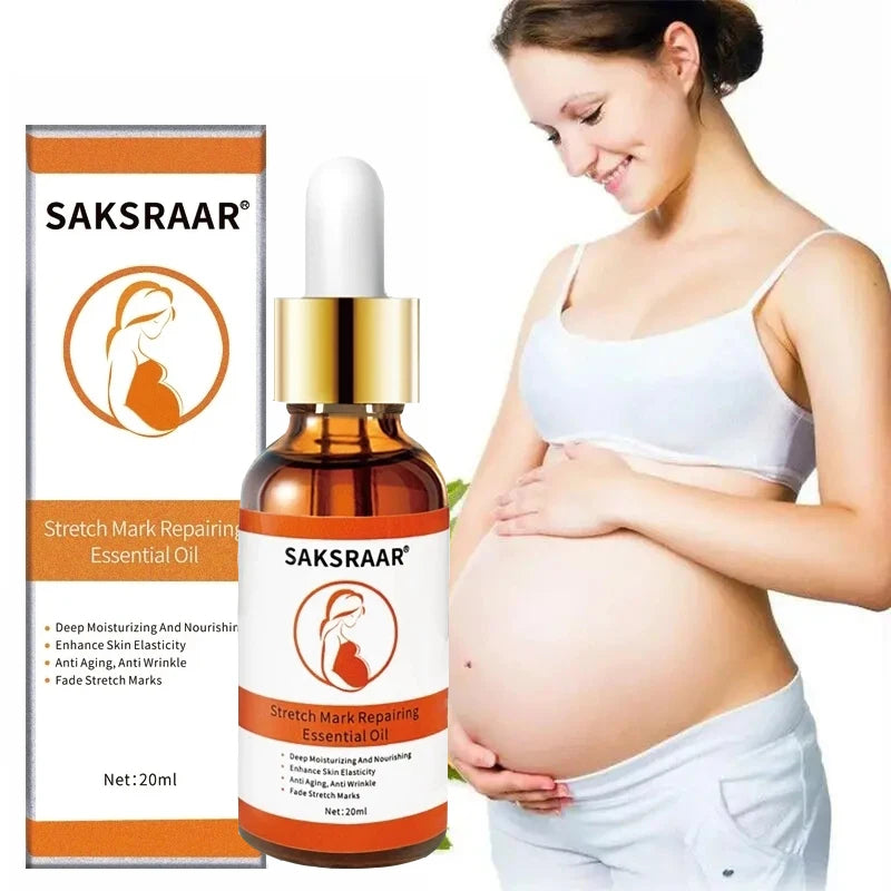 Stretch Marks Desalinate Essential Oil – Skin Care Cream for Maternity and Stretch Mark Treatment (20ml)