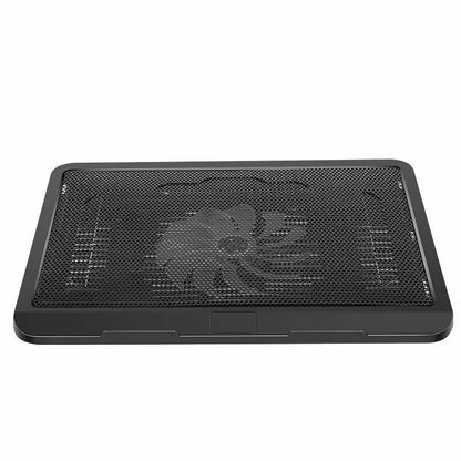 N19 Universal Laptop Cooling Pad - 10/12/14 Inch Radiator with Luminous Fan
