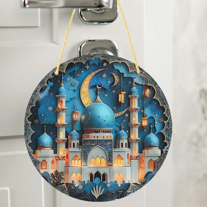 Ramadan Hanging Ornaments – Eid Mubarak Home Decor 2025
