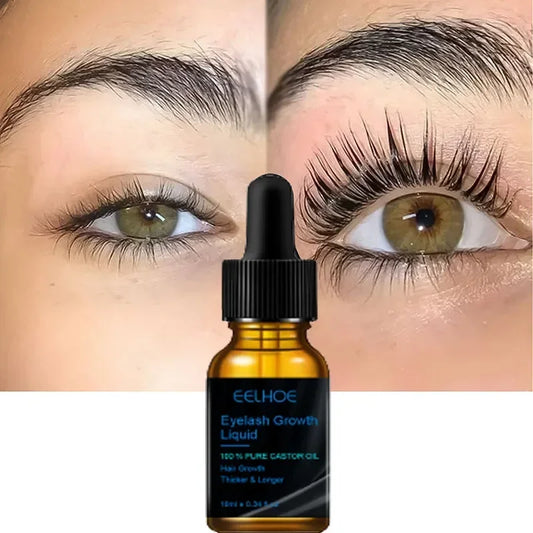 7-Day Eyelash Growth Serum – Natural Thicker, Fuller Lashes & Brows Enhancer, 10ml