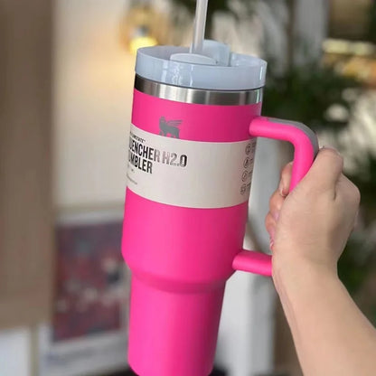 Stanley 30oz/40oz Stainless Steel Coffee Tumbler with Handle – Vacuum Insulated, Leak Proof