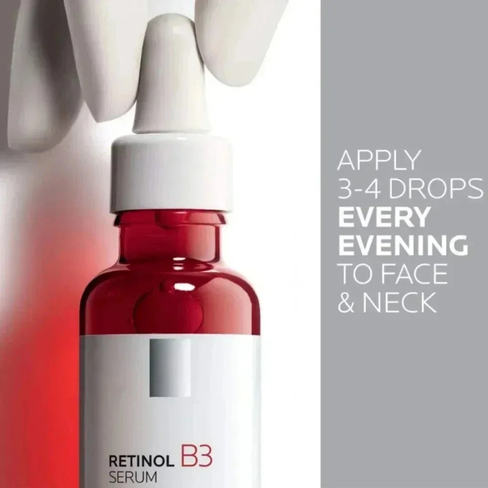 Original Effaclar Serum - Retinol B3, Pure Vitamin C10, Hyalu B5, Niacinamide 10, Cicaplast B5 Moisturizing Serum 30ml