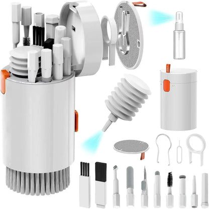 20-in-1 Multi-Functional Cleaning Tool Set for Cameras, Laptops, Phones, Keyboards, and Earphones