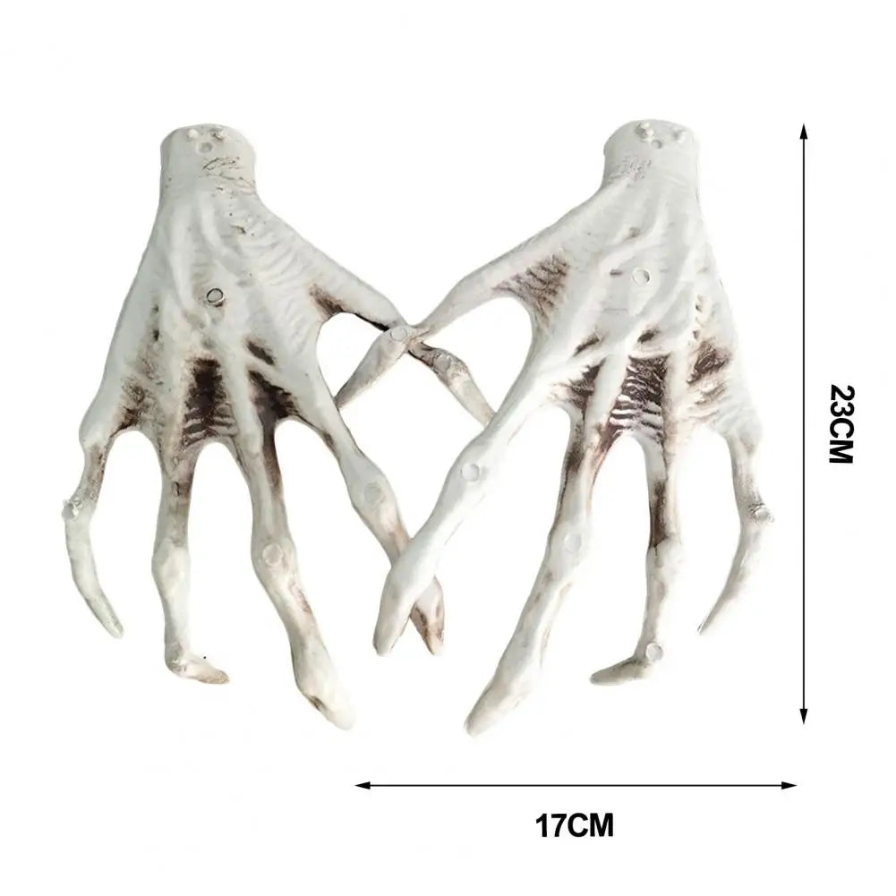 Realistic Life-Size Halloween Skeleton Hand – Spooky Haunted House Decor, Zombie Prop