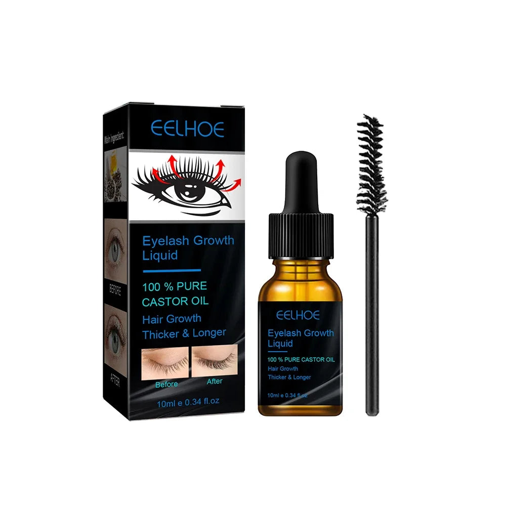 7-Day Eyelash Growth Serum – Natural Thicker, Fuller Lashes & Brows Enhancer, 10ml