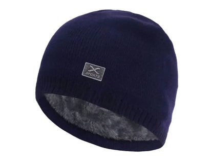 Unisex Winter Knitted Beanie Hat - Warm Skullies for Men & Women