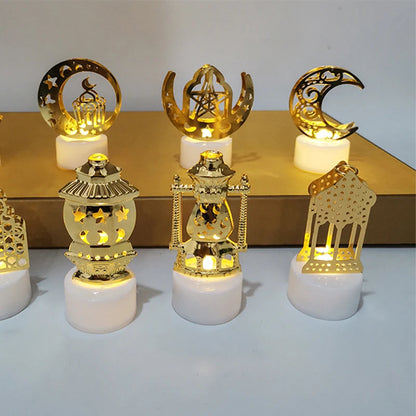 Eid Mubarak LED Candle Light – Ramadan Kareem Home Decoration