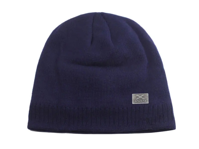 Unisex Winter Knitted Beanie Hat - Warm Skullies for Men & Women