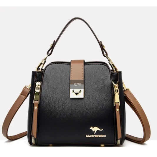 2024 Women's Stylish Small Square Crossbody Bag - Elegant PU Messenger Bag