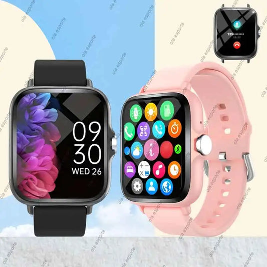 Ola Esporte Smart Watch with Bluetooth Calling – Multi-Sport Mode, Custom Wallpaper, Compatible with iPhone & Android