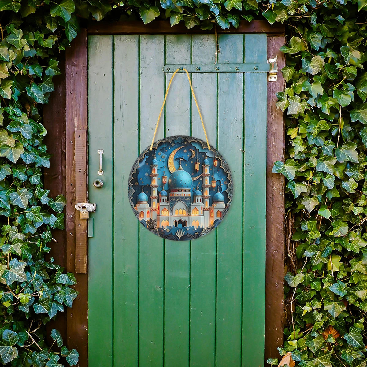 Ramadan Hanging Ornaments – Eid Mubarak Home Decor 2025