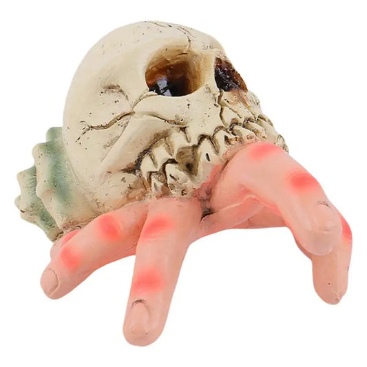 Halloween Skeleton Hand Resin Statue – Realistic Horror Decor for Indoor & Outdoor