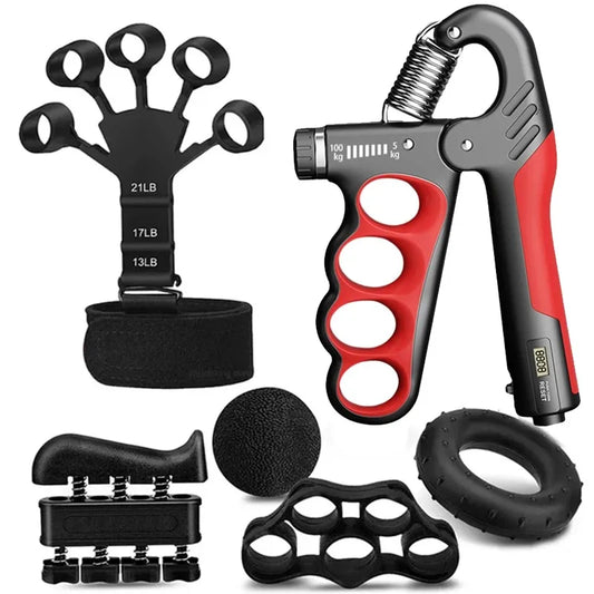 Adjustable Grip Strength Trainer 5-100 KG - Hand Gripper for Muscle Building