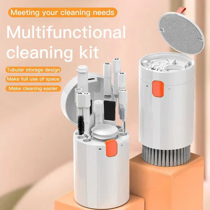 20-in-1 Multi-Functional Cleaning Tool Set for Cameras, Laptops, Phones, Keyboards, and Earphones