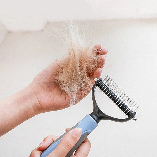 Animal Hair Brush Dog Grooming Brush Pet Hair Remover for Matted Long and Short Curly Haired Cats Pet Supplies Dog Accessories